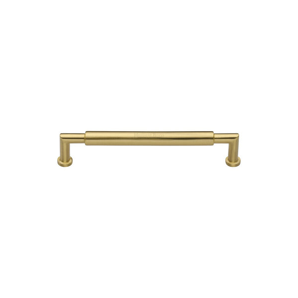 Bauhaus Round Cabinet Pull Handle by M Marcus - Heritage Brass