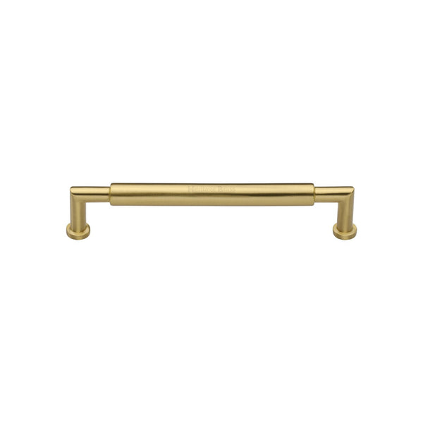 Bauhaus Round Cabinet Pull Handle by M Marcus - Heritage Brass