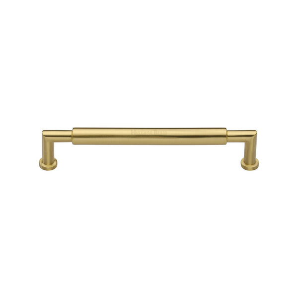 Bauhaus Round Cabinet Pull Handle by M Marcus - Heritage Brass