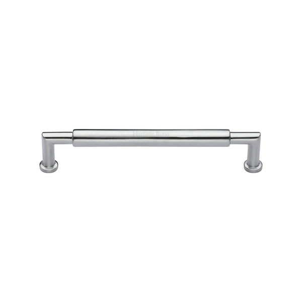 Bauhaus Round Cabinet Pull Handle by M Marcus - Heritage Brass