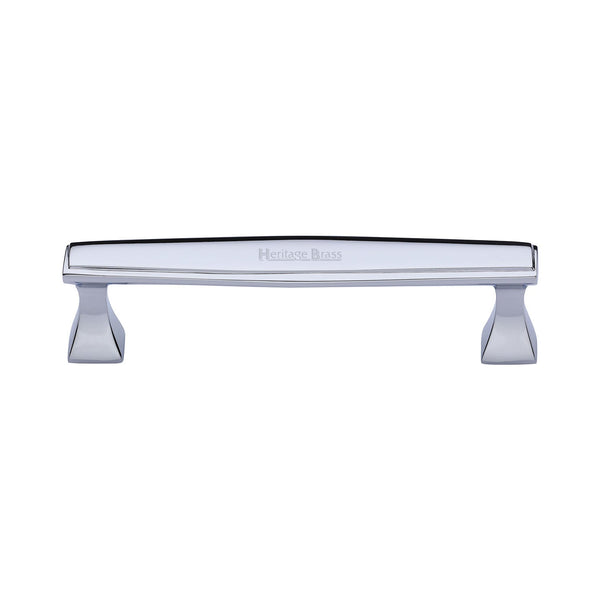 M Marcus - Heritage Brass, Deco Cabinet Pull Handle, Cabinet Hardware, Cabinet Pull Handles