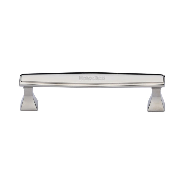 M Marcus - Heritage Brass, Deco Cabinet Pull Handle, Cabinet Hardware, Cabinet Pull Handles