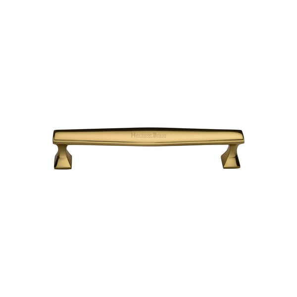Deco Cabinet Pull Handle by M Marcus - Heritage Brass