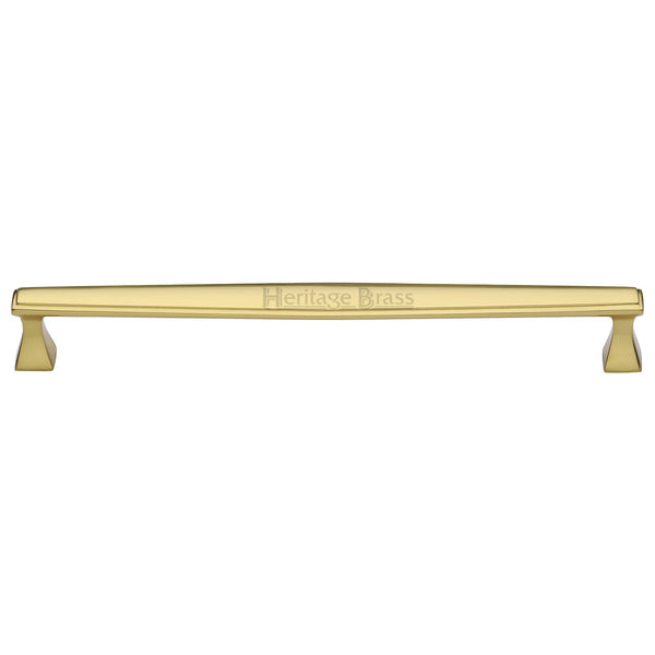 M Marcus - Heritage Brass, Deco Cabinet Pull Handle, Cabinet Hardware, Cabinet Pull Handles