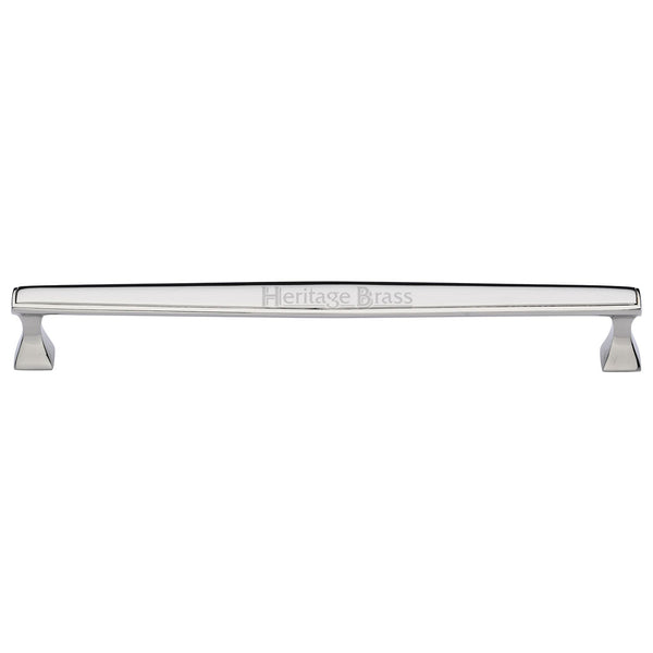 M Marcus - Heritage Brass, Deco Cabinet Pull Handle, Cabinet Hardware, Cabinet Pull Handles