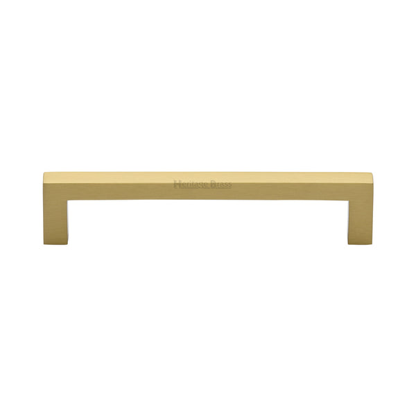 Square Metro Cabinet Pull Handle by M Marcus - Heritage Brass