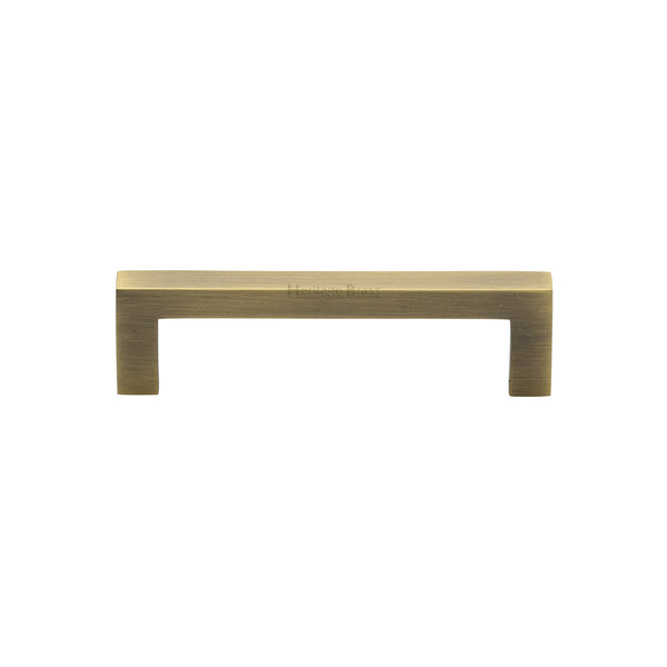 Square Metro Cabinet Pull Handle by M Marcus - Heritage Brass