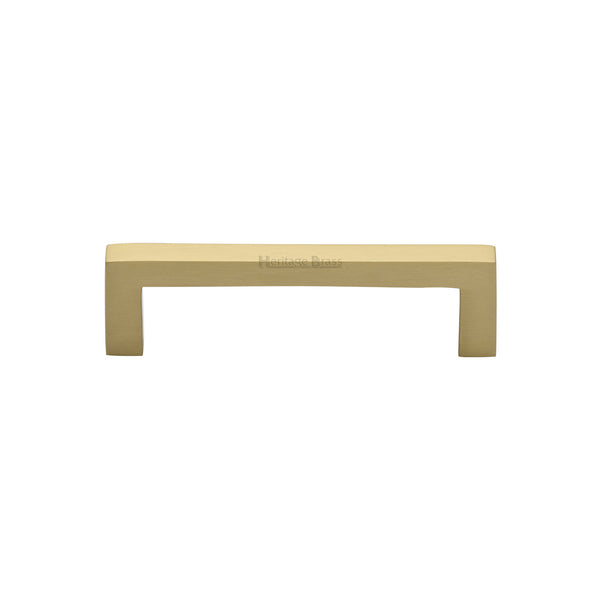 Square Metro Cabinet Pull Handle by M Marcus - Heritage Brass