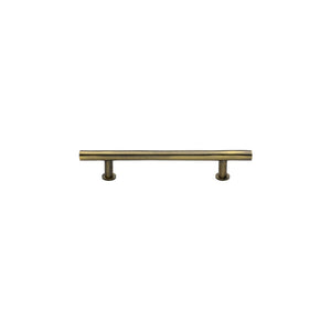 T-Bar Cabinet Pull Handle with Rose by M Marcus - Heritage Brass