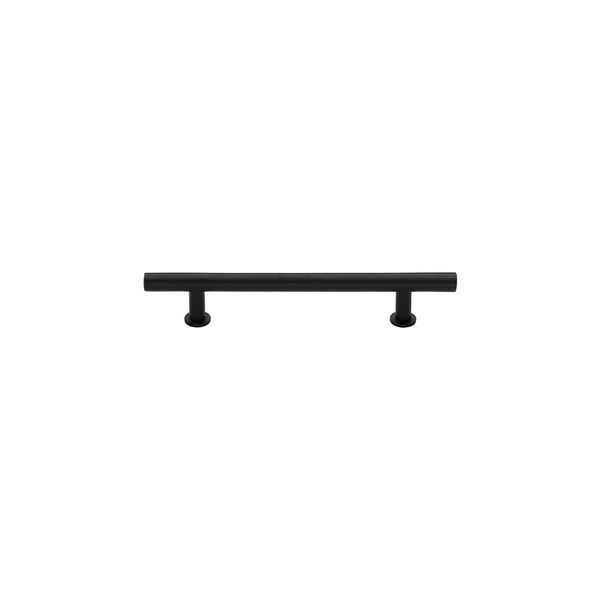 T-Bar Cabinet Pull Handle with Rose by M Marcus - Heritage Brass