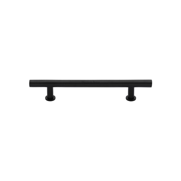 M Marcus - Heritage Brass, T-Bar Cabinet Pull Handle with Rose, Cabinet Hardware, Cabinet Pull Handles