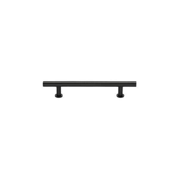 T-Bar Cabinet Pull Handle with Rose by M Marcus - Heritage Brass