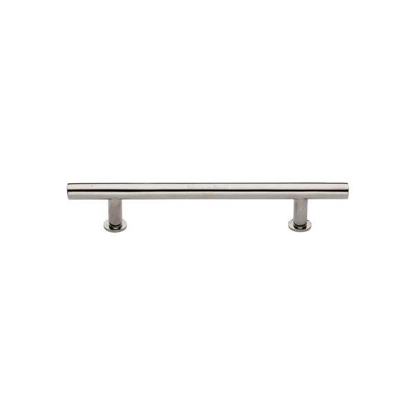 M Marcus - Heritage Brass, T-Bar Cabinet Pull Handle with Rose, Cabinet Hardware, Cabinet Pull Handles