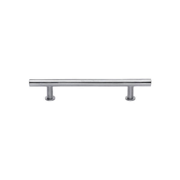 M Marcus - Heritage Brass, T-Bar Cabinet Pull Handle with Rose, Cabinet Hardware, Cabinet Pull Handles