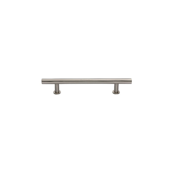 T-Bar Cabinet Pull Handle with Rose by M Marcus - Heritage Brass