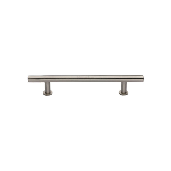 M Marcus - Heritage Brass, T-Bar Cabinet Pull Handle with Rose, Cabinet Hardware, Cabinet Pull Handles