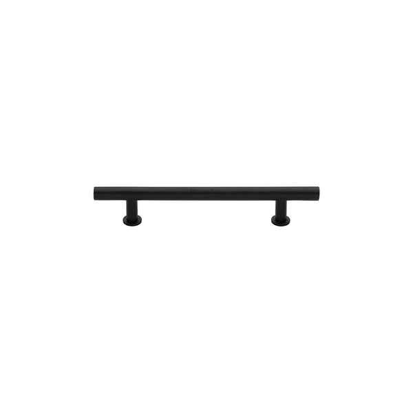 T-Bar Cabinet Pull Handle with Rose by M Marcus - Heritage Brass