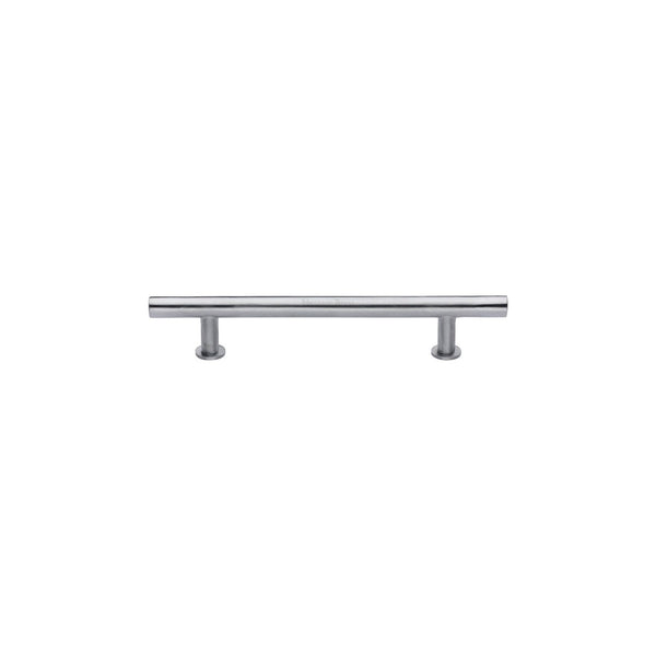 T-Bar Cabinet Pull Handle with Rose by M Marcus - Heritage Brass