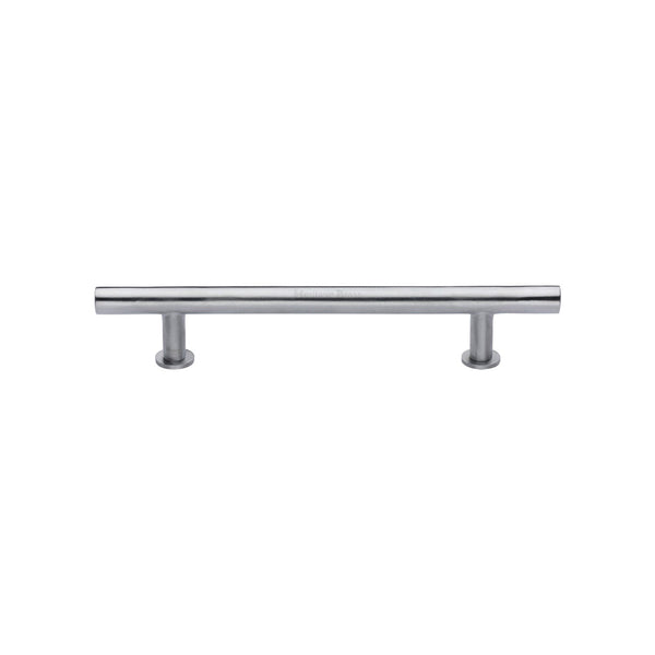 M Marcus - Heritage Brass, T-Bar Cabinet Pull Handle with Rose, Cabinet Hardware, Cabinet Pull Handles