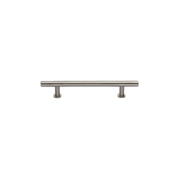 T-Bar Cabinet Pull Handle with Rose by M Marcus - Heritage Brass