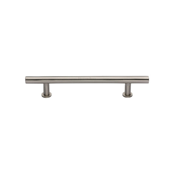 M Marcus - Heritage Brass, T-Bar Cabinet Pull Handle with Rose, Cabinet Hardware, Cabinet Pull Handles