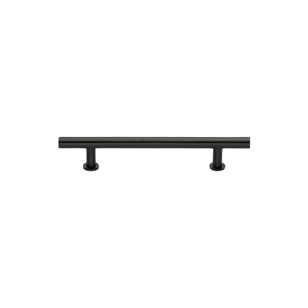 T-Bar Cabinet Pull Handle with Rose by M Marcus - Heritage Brass