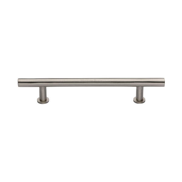 M Marcus - Heritage Brass, T-Bar Cabinet Pull Handle with Rose, Cabinet Hardware, Cabinet Pull Handles