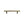 T-Bar Cabinet Pull Handle with Rose by M Marcus - Heritage Brass