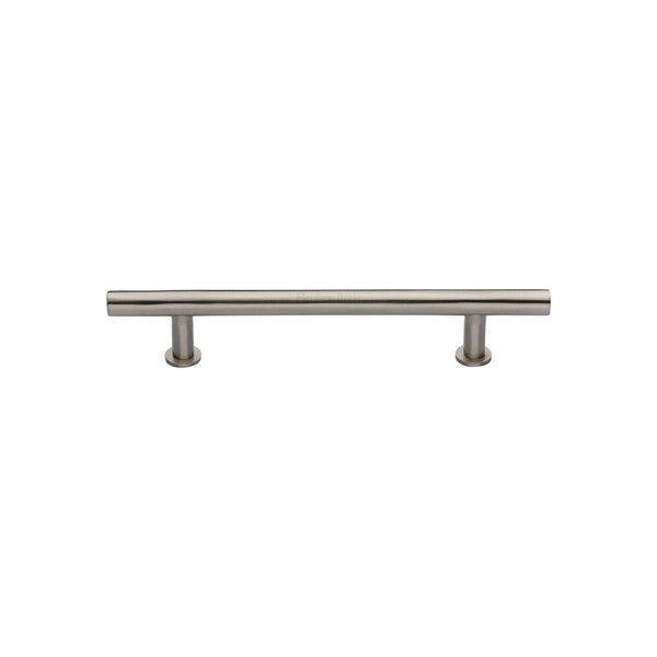 T-Bar Cabinet Pull Handle with Rose by M Marcus - Heritage Brass