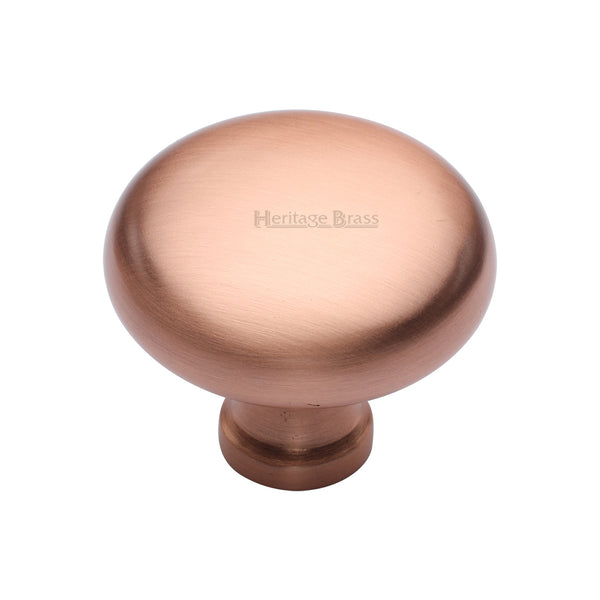 Victorian Round Cabinet Knob by M Marcus - Heritage Brass