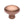 Victorian Oval Cabinet Knob by M Marcus - Heritage Brass