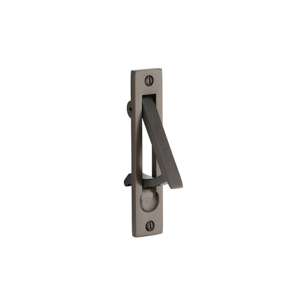 Pocket Door Edge Pull by M Marcus - Heritage Brass