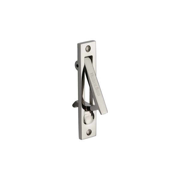 Pocket Door Edge Pull by M Marcus - Heritage Brass