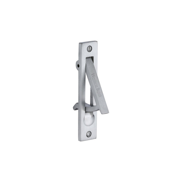Pocket Door Edge Pull by M Marcus - Heritage Brass