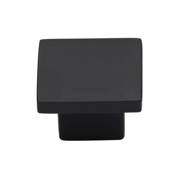 Classic Square Cabinet Knob by M Marcus - Heritage Brass