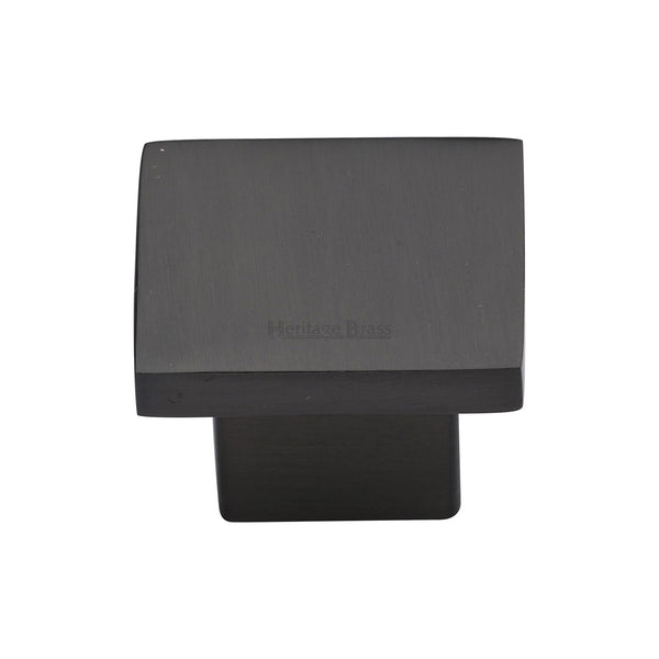 Classic Square Cabinet Knob by M Marcus - Heritage Brass