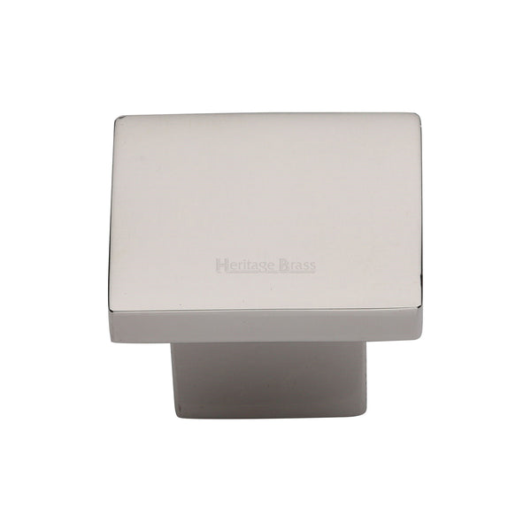 Classic Square Cabinet Knob by M Marcus - Heritage Brass