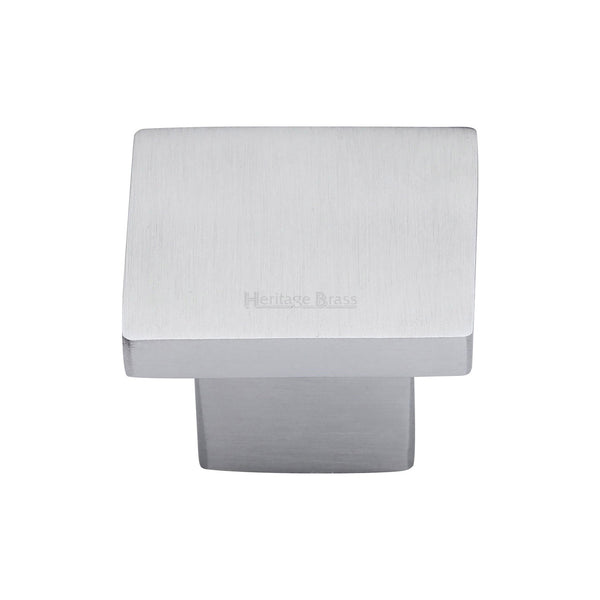 Classic Square Cabinet Knob by M Marcus - Heritage Brass