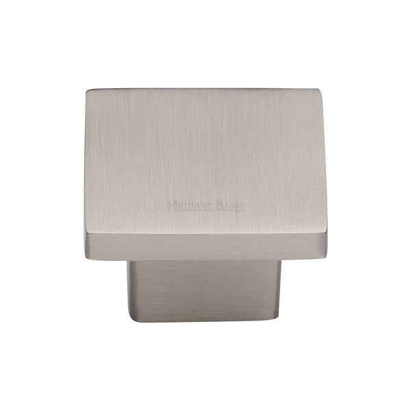 Classic Square Cabinet Knob by M Marcus - Heritage Brass