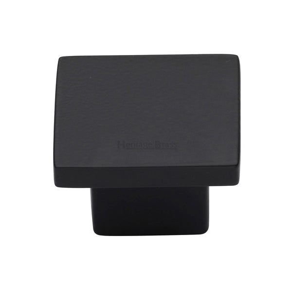 Classic Square Cabinet Knob by M Marcus - Heritage Brass