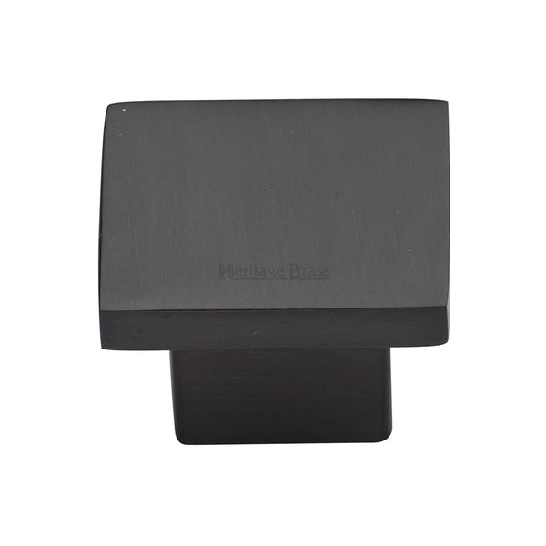 Classic Square Cabinet Knob by M Marcus - Heritage Brass