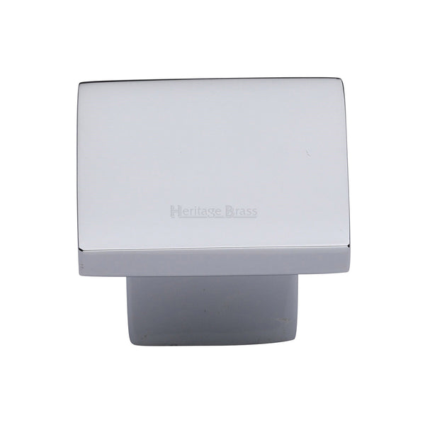 Classic Square Cabinet Knob by M Marcus - Heritage Brass