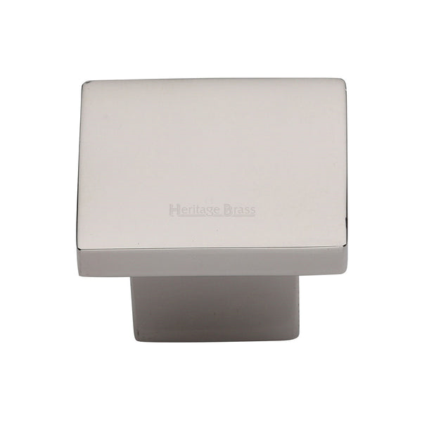 Classic Square Cabinet Knob by M Marcus - Heritage Brass