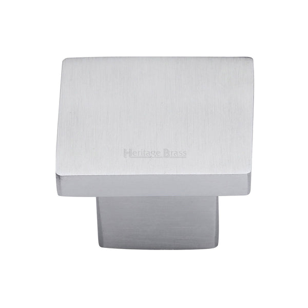 Classic Square Cabinet Knob by M Marcus - Heritage Brass