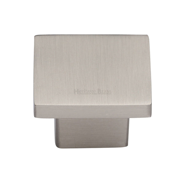 Classic Square Cabinet Knob by M Marcus - Heritage Brass