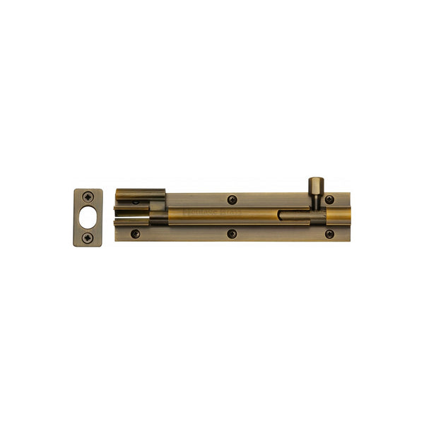 Door Bolt by M Marcus - Heritage Brass
