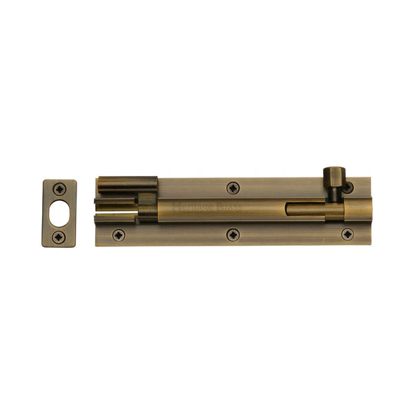 Necked Door Bolt. by M Marcus - Heritage Brass