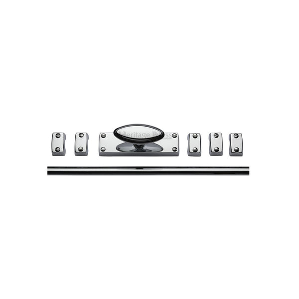 Espagnolette Bolt by M Marcus - Heritage Brass