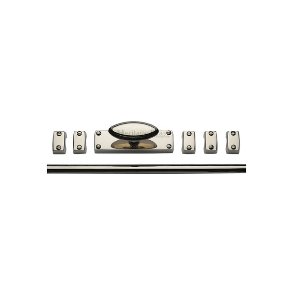 Espagnolette Bolt by M Marcus - Heritage Brass