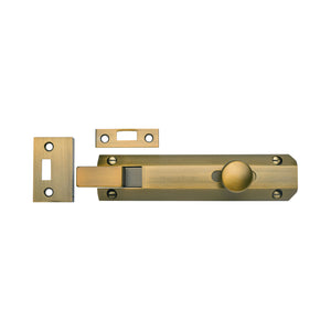 Necked Door Bolt. by M Marcus - Heritage Brass